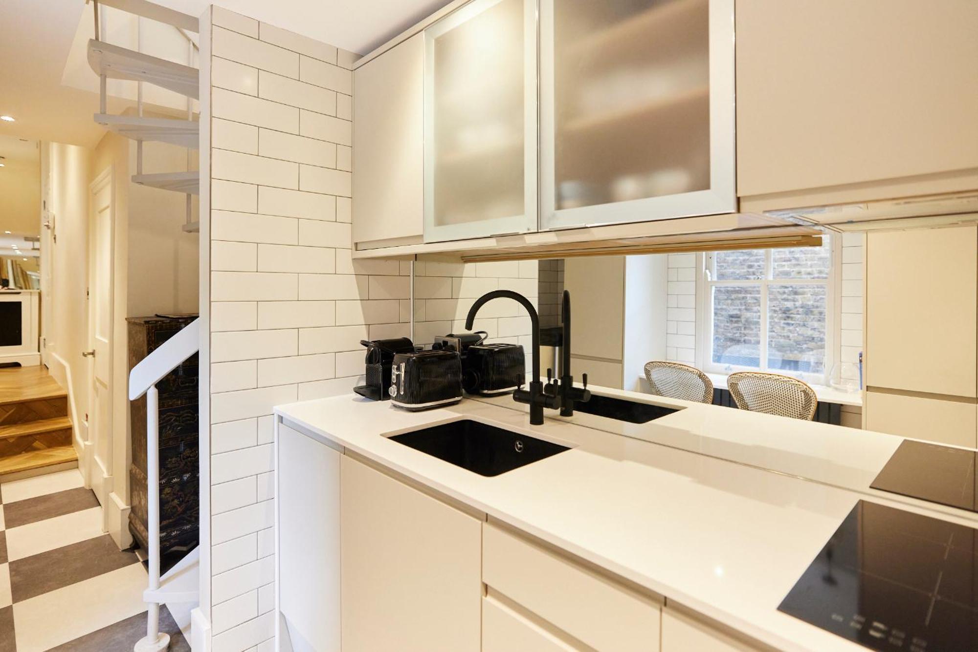The Designers Suite Kensington - Stylish 1Bdr Flat London Eksteriør bilde